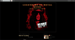 Desktop Screenshot of metal-music-review.blogspot.com
