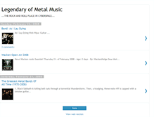 Tablet Screenshot of metal-music-review.blogspot.com