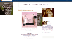 Desktop Screenshot of alliewithmarykay.blogspot.com