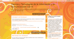 Desktop Screenshot of cienciayticconiri.blogspot.com