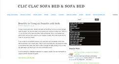 Desktop Screenshot of clicclacsofabed.blogspot.com