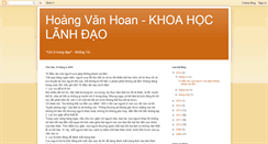 Desktop Screenshot of hoangvanhoan.blogspot.com