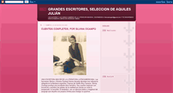 Desktop Screenshot of grandes-escritores.blogspot.com