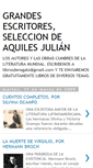 Mobile Screenshot of grandes-escritores.blogspot.com