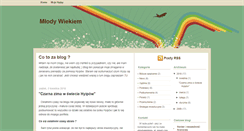 Desktop Screenshot of mlodywiekiem.blogspot.com