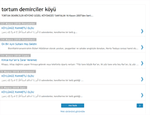 Tablet Screenshot of demircilerkoyu.blogspot.com