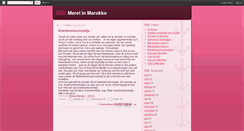 Desktop Screenshot of merelinmarokko.blogspot.com