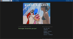 Desktop Screenshot of bizarro-mundo.blogspot.com