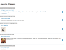 Tablet Screenshot of bizarro-mundo.blogspot.com