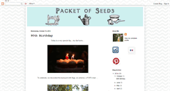 Desktop Screenshot of packetofseeds.blogspot.com