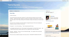 Desktop Screenshot of mylittleramble.blogspot.com