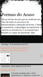 Mobile Screenshot of formasdoacaso.blogspot.com