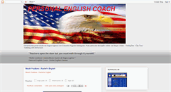 Desktop Screenshot of personalenglishcoach1.blogspot.com