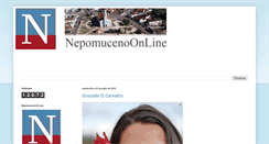 Desktop Screenshot of nepomucenoonline.blogspot.com