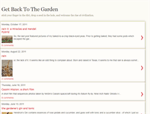 Tablet Screenshot of getbacktothegarden.blogspot.com