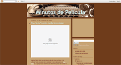 Desktop Screenshot of minutosdepelicula.blogspot.com