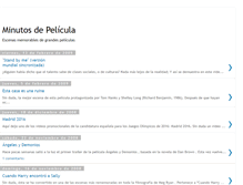 Tablet Screenshot of minutosdepelicula.blogspot.com