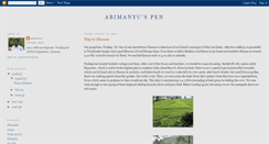 Desktop Screenshot of abimanyuaj.blogspot.com