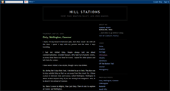 Desktop Screenshot of hillstations.blogspot.com