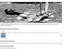 Tablet Screenshot of bermudabrothers49ersailing.blogspot.com