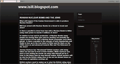 Desktop Screenshot of isill.blogspot.com