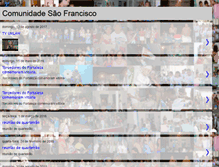 Tablet Screenshot of comunidadesaofranciscoap.blogspot.com
