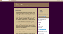 Desktop Screenshot of cathypegau.blogspot.com