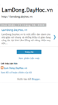 Mobile Screenshot of lamdongdayhocvn.blogspot.com