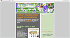 Desktop Screenshot of naturalartvalles.blogspot.com