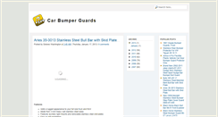 Desktop Screenshot of carbumperguards.blogspot.com