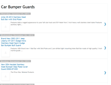 Tablet Screenshot of carbumperguards.blogspot.com