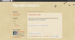 Desktop Screenshot of pipasbordados.blogspot.com