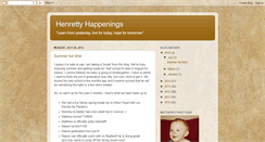 Desktop Screenshot of henrettyfamily.blogspot.com