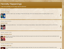 Tablet Screenshot of henrettyfamily.blogspot.com