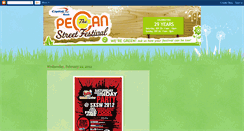 Desktop Screenshot of oldpecanstreet.blogspot.com