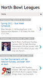 Mobile Screenshot of northbowlleagues.blogspot.com