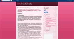 Desktop Screenshot of cosmetic-books.blogspot.com