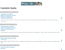 Tablet Screenshot of cosmetic-books.blogspot.com