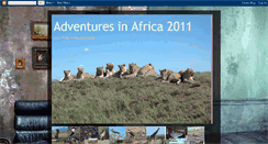 Desktop Screenshot of adventuresinafrica2011.blogspot.com