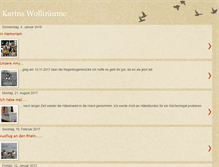 Tablet Screenshot of karinswolltraeume.blogspot.com
