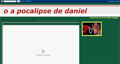 Desktop Screenshot of apocalipsededaniel.blogspot.com