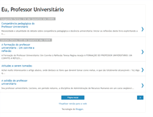 Tablet Screenshot of euprofessoruniversitario.blogspot.com