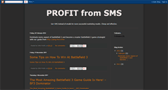 Desktop Screenshot of profitwithsms.blogspot.com