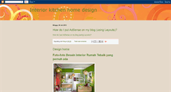 Desktop Screenshot of blog-interior.blogspot.com