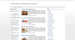 Desktop Screenshot of diseasestoclimatechange.blogspot.com