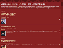 Tablet Screenshot of clementeatro.blogspot.com