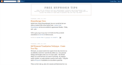 Desktop Screenshot of freehypnosistips.blogspot.com