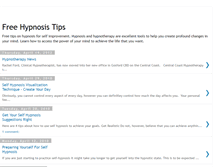 Tablet Screenshot of freehypnosistips.blogspot.com