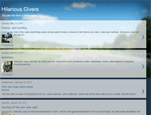 Tablet Screenshot of hilariousgivers.blogspot.com