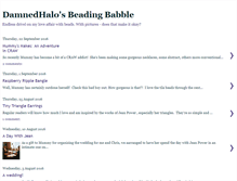 Tablet Screenshot of damnedhalo.blogspot.com
